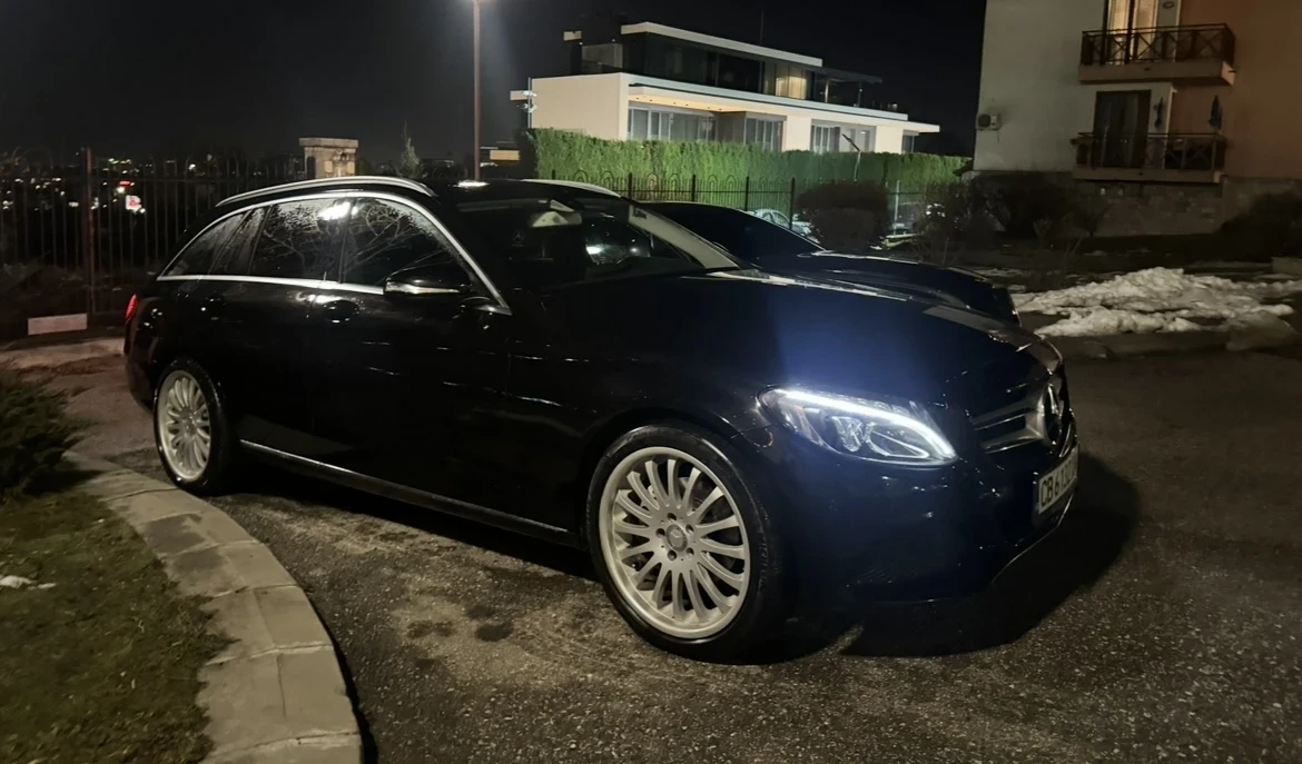 Mercedes-Benz C 220 Предлага се и Собствен ЛИЗИНГ Amg 19  wheels - изображение 6
