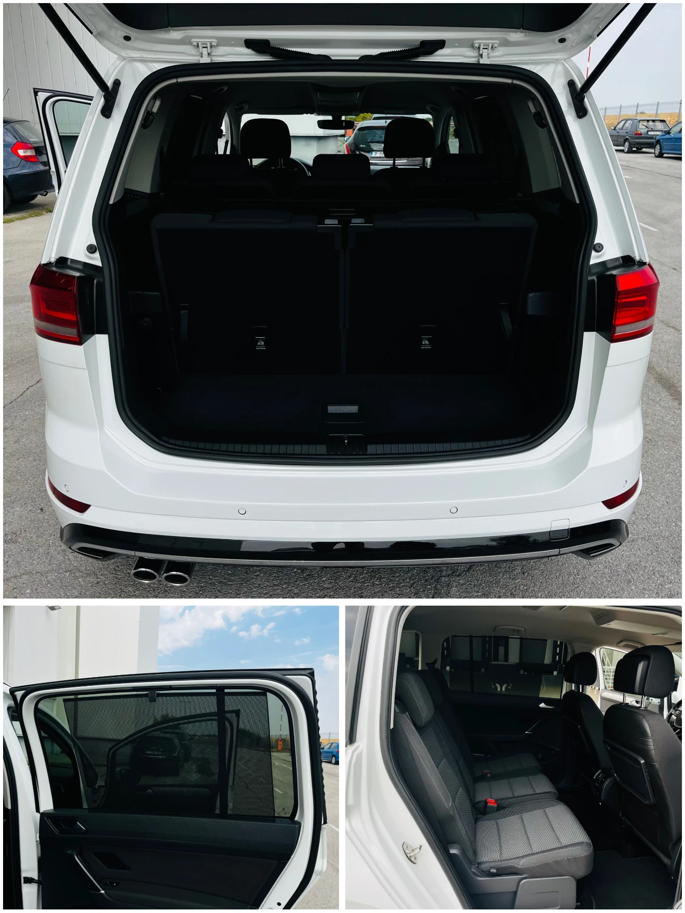 VW Touran 2, 0TDI-150k.c/R Line/6+ 1/DSG/NAVI/ТОП СЪСТОЯНИЕ!, снимка 13 - Автомобили и джипове - 56047232