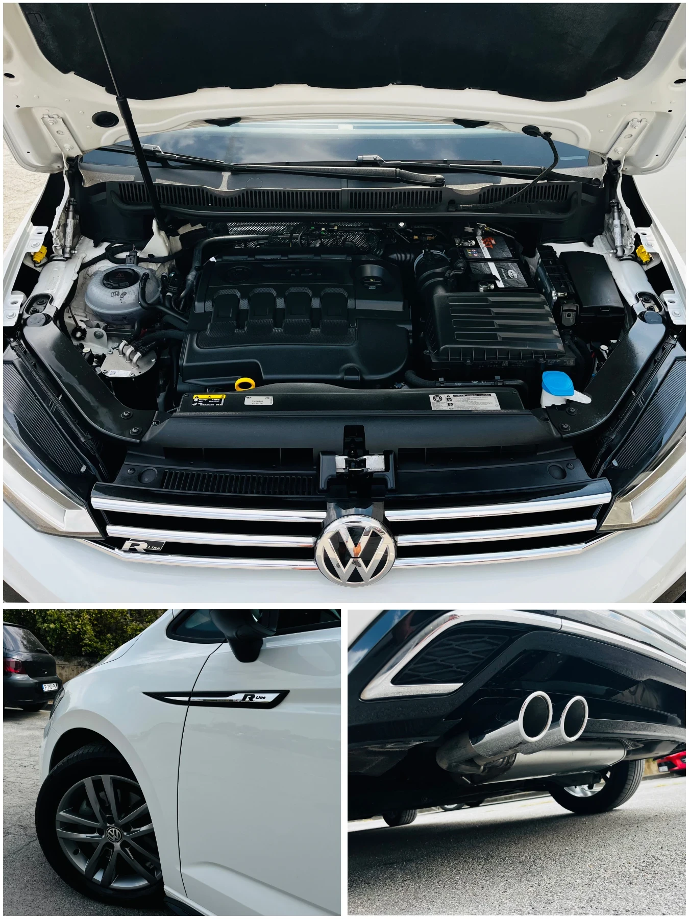 VW Touran 2, 0TDI-150k.c/R Line/6+ 1/DSG/NAVI/ТОП СЪСТОЯНИЕ!, снимка 17 - Автомобили и джипове - 56047232