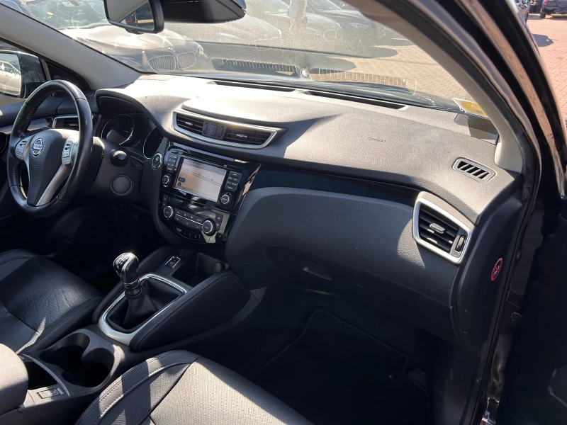 Nissan Qashqai 1.6TDCI PANORAMA/KOJA/NAVI ЛИЗИНГ, снимка 11 - Автомобили и джипове - 47411272