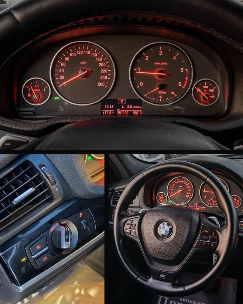 BMW X3 СМЕНЕНИ ВЕРИГИ/M-PACK/LED, снимка 12 - Автомобили и джипове - 52273956