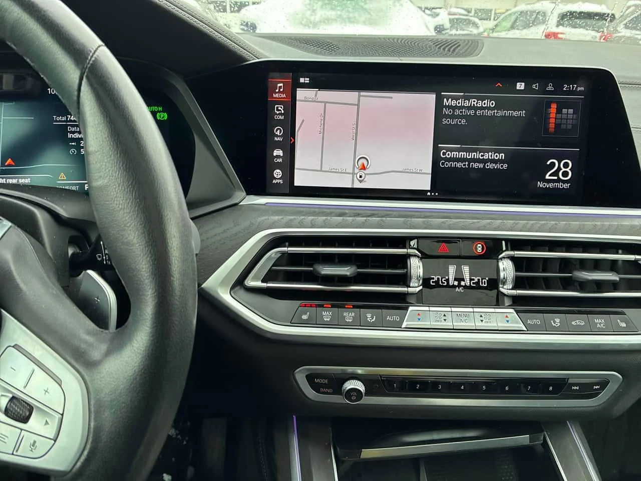 BMW X7 * XDRIVE40I * DISTRONIC* ОБДУХВАНЕ* МАСАЖ* ПАНОРАМ - изображение 5