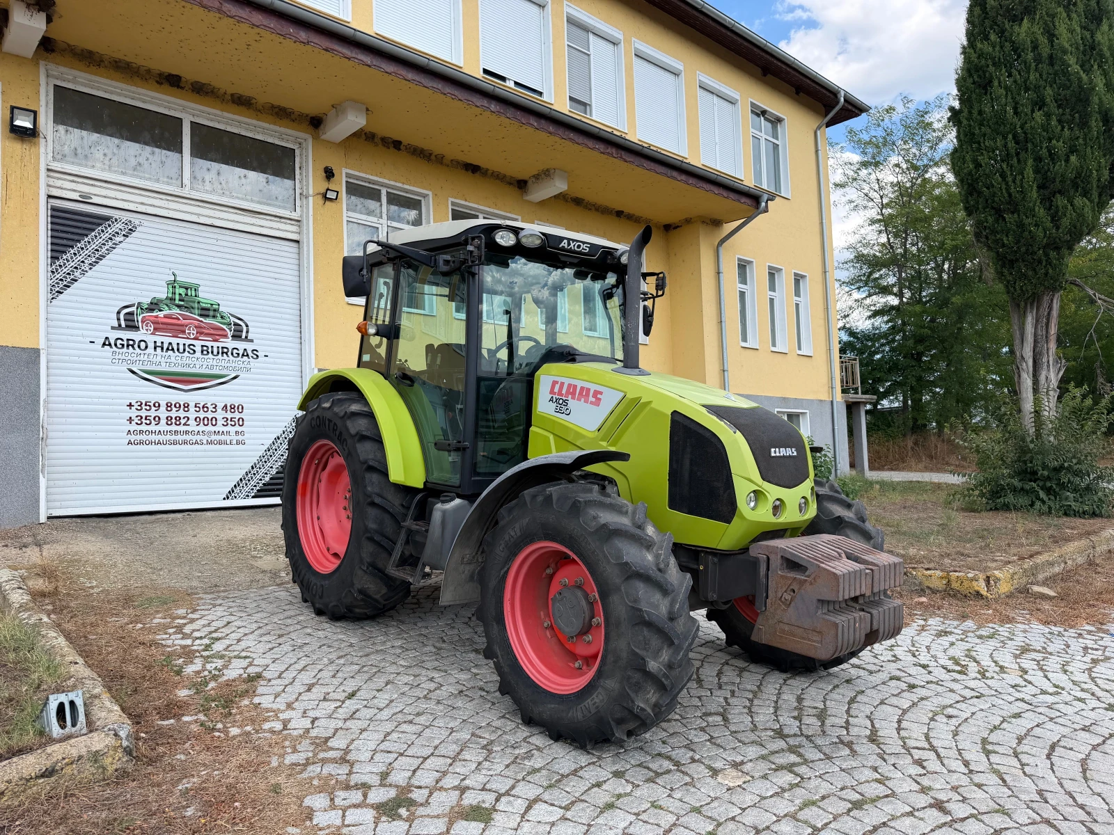 Трактор Claas AXOS 330 САМО 3500 МОТО ЧАСА ЛИЗИНГ
