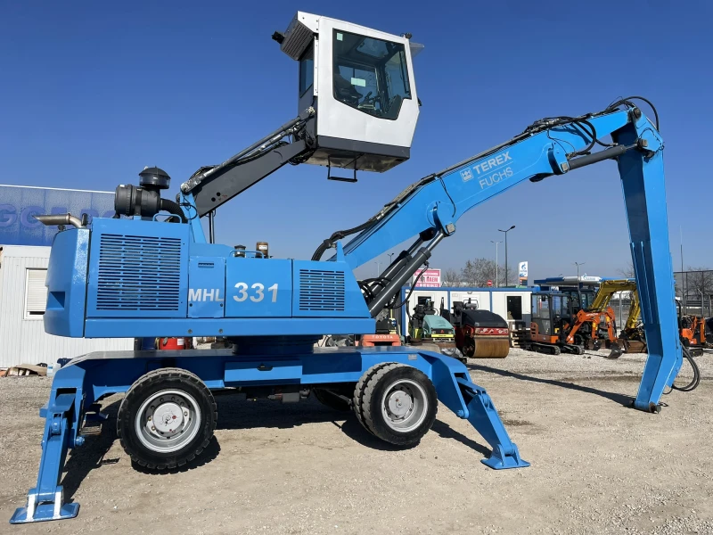 Багер Fuchs MHL 331 МАГНИТЕН ГЕНЕРАТОР, снимка 16 - Индустриална техника - 53383443