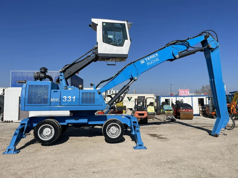 Багер Fuchs MHL 331 МАГНИТЕН ГЕНЕРАТОР, снимка 17 - Индустриална техника - 53383443