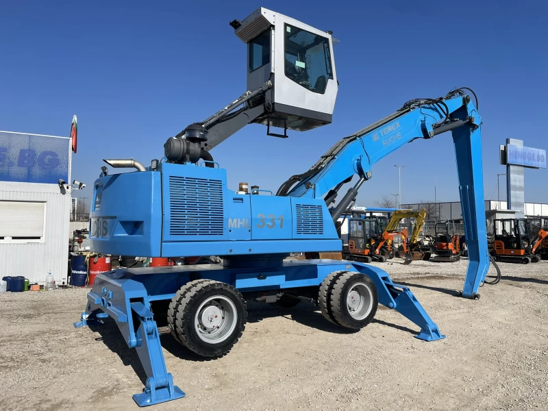 Багер Fuchs MHL 331 МАГНИТЕН ГЕНЕРАТОР, снимка 15 - Индустриална техника - 53383443