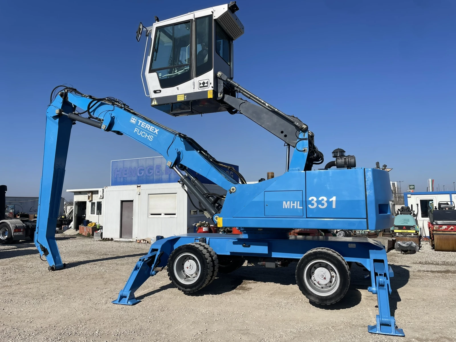 Багер Fuchs MHL 331 МАГНИТЕН ГЕНЕРАТОР - изображение 3