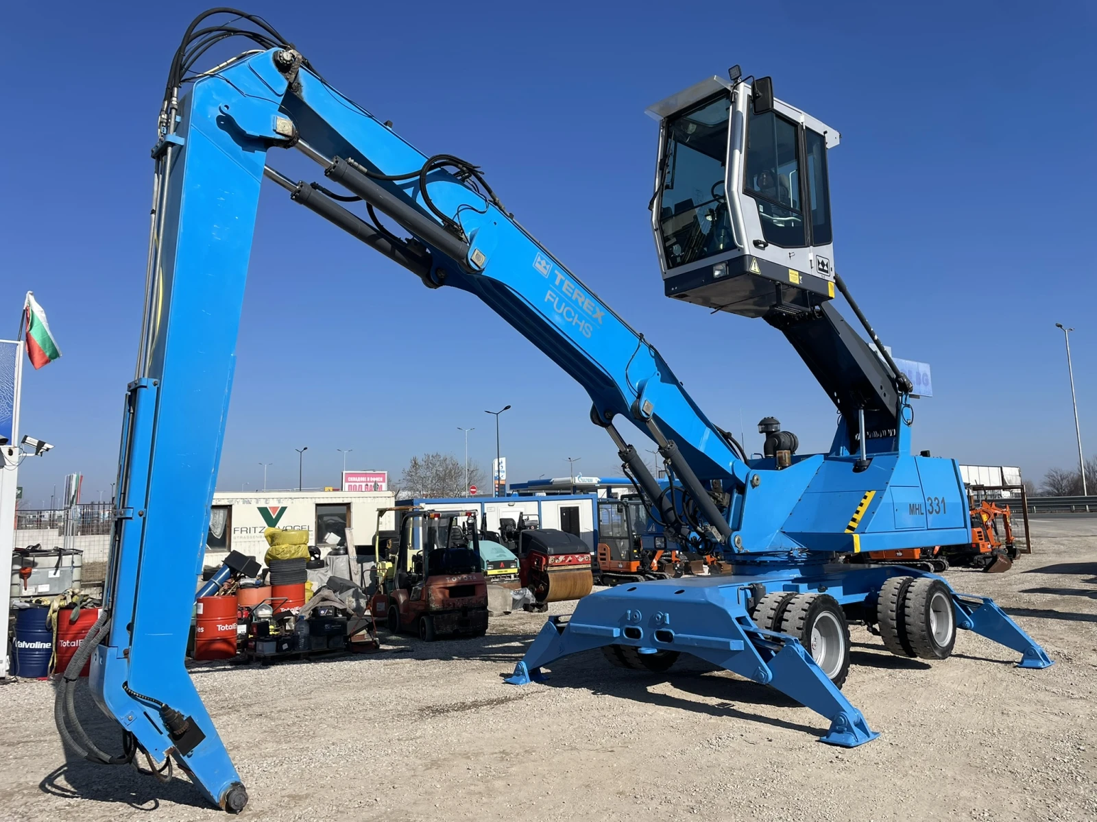 Багер Fuchs MHL 331 МАГНИТЕН ГЕНЕРАТОР - изображение 8