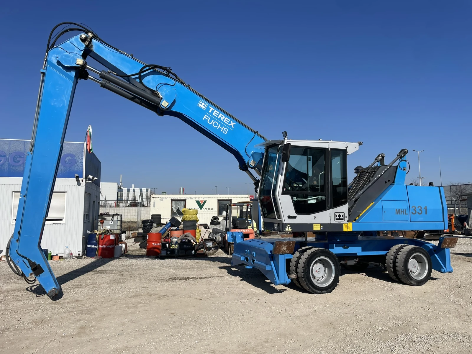 Багер Fuchs MHL 331 МАГНИТЕН ГЕНЕРАТОР - изображение 10