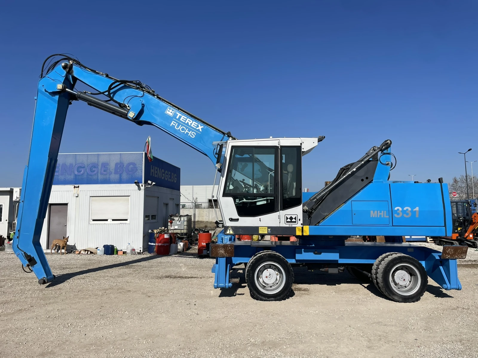 Багер Fuchs MHL 331 МАГНИТЕН ГЕНЕРАТОР - изображение 9