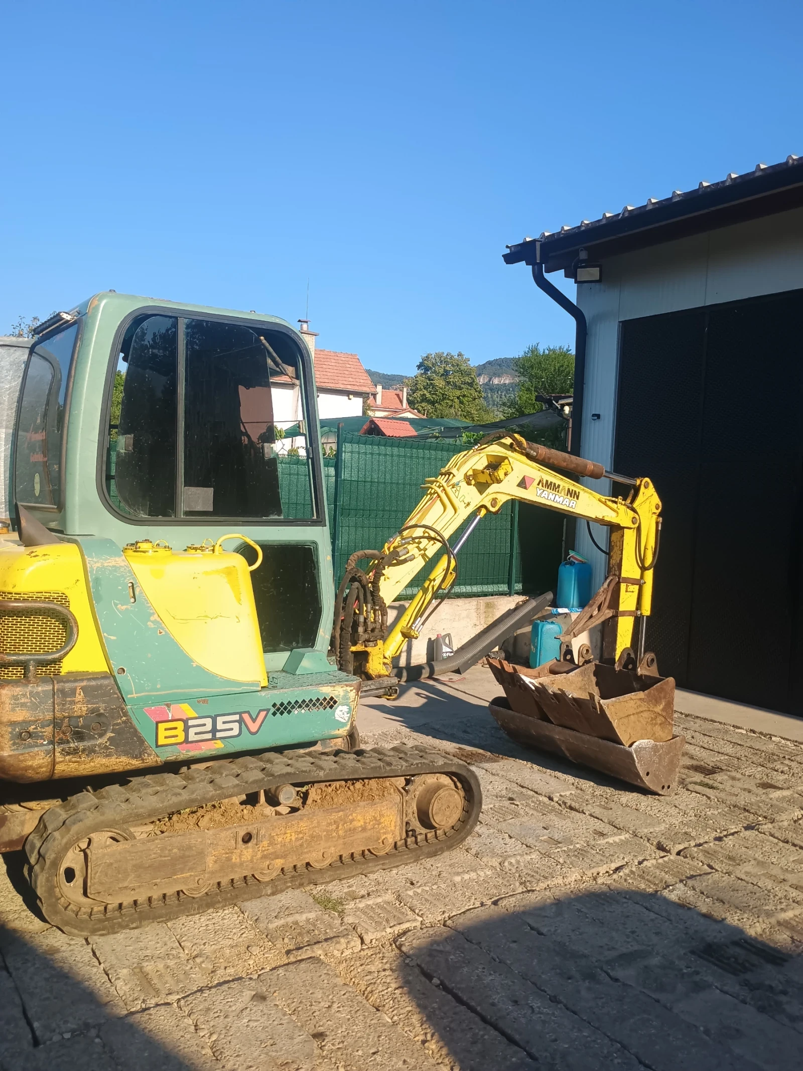 Багер Yanmar B25v, снимка 9 - Индустриална техника - 55590003