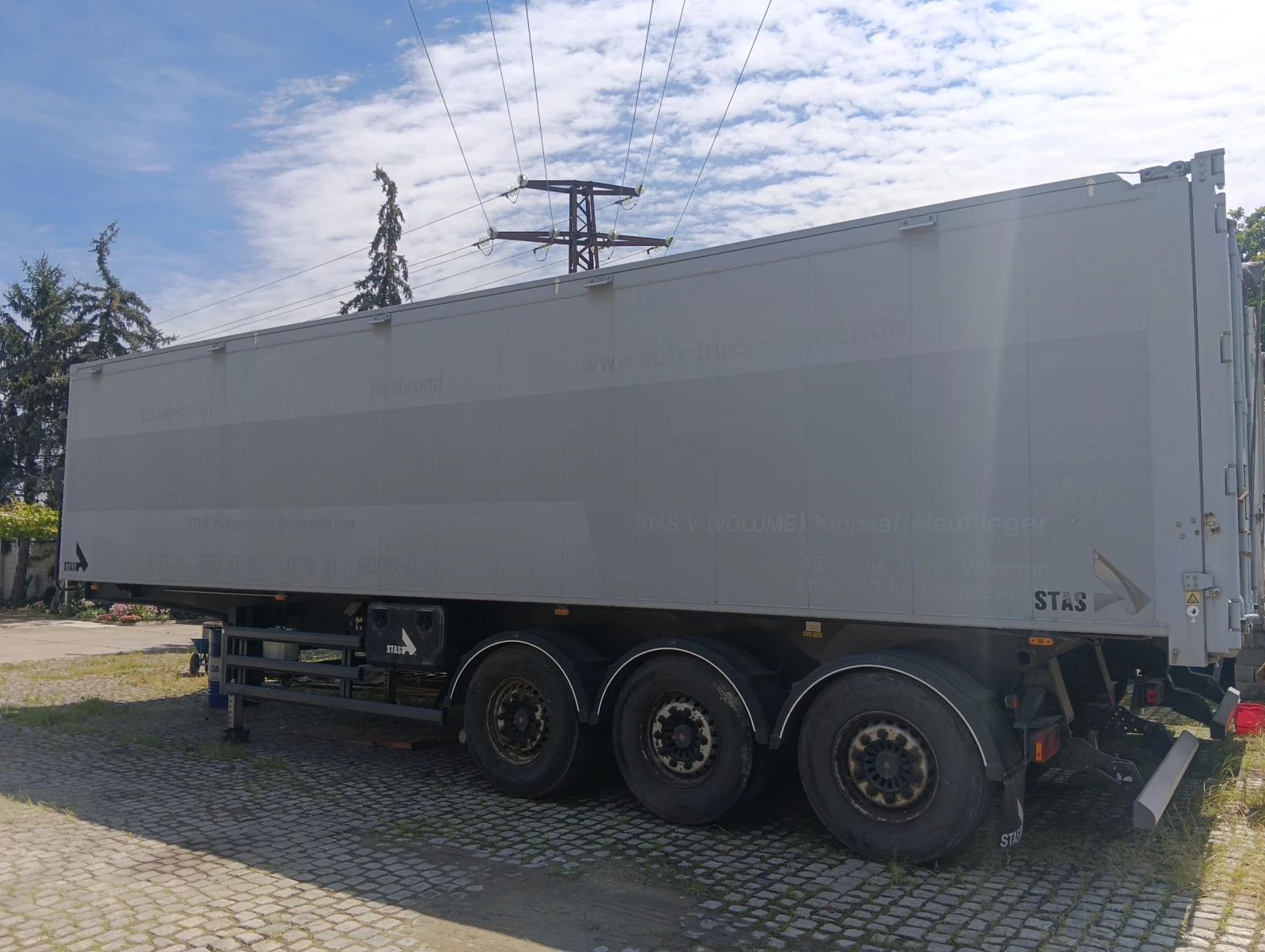 Полуремарке Stas 56куб, снимка 3 - Ремаркета - 54923726