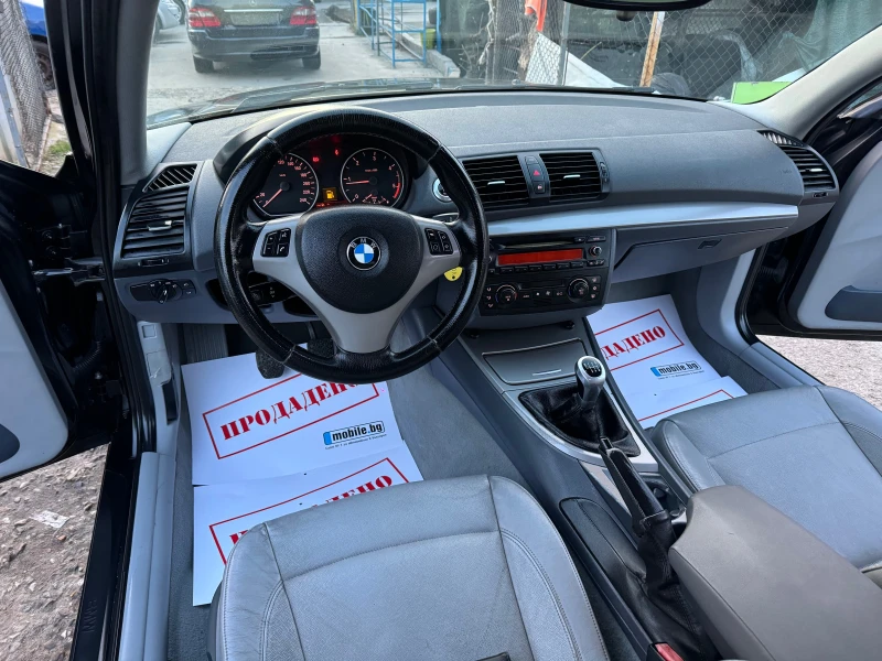 BMW 120 D163 HP 6 SKOROSTI XENON KOJA KLIMA 2007G, снимка 11 - Автомобили и джипове - 49106338