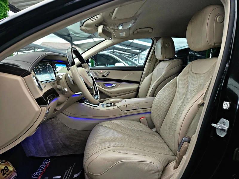 Mercedes-Benz S 350 L/AMG/TVx3/FACE/GERMANY/360CAM/DISTR/AMBI/ПОДГР/LI, снимка 14 - Автомобили и джипове - 52474545