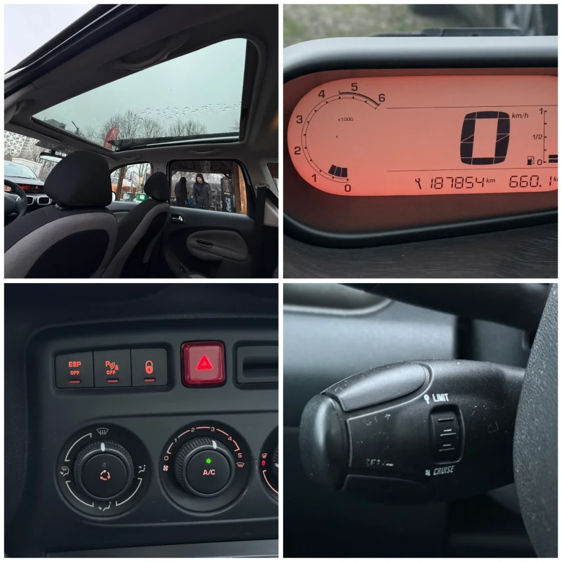 Citroen C3 Picasso 1.6HDi 92к.с * Климатик* * Панорама* * Face-Lift* , снимка 16 - Автомобили и джипове - 52689286