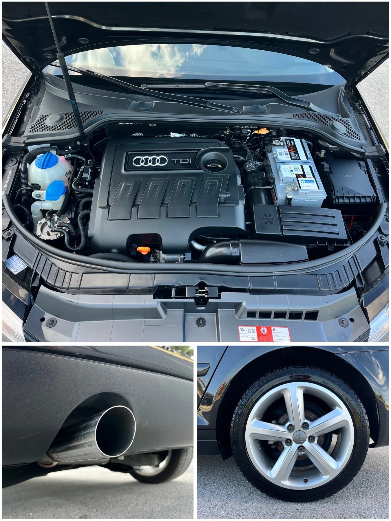 Audi A3 1, 6TDI-150000kм/FACE LIFT/NAVI/ПОДГРЕВ/ТОП!!!, снимка 17 - Автомобили и джипове - 54858214