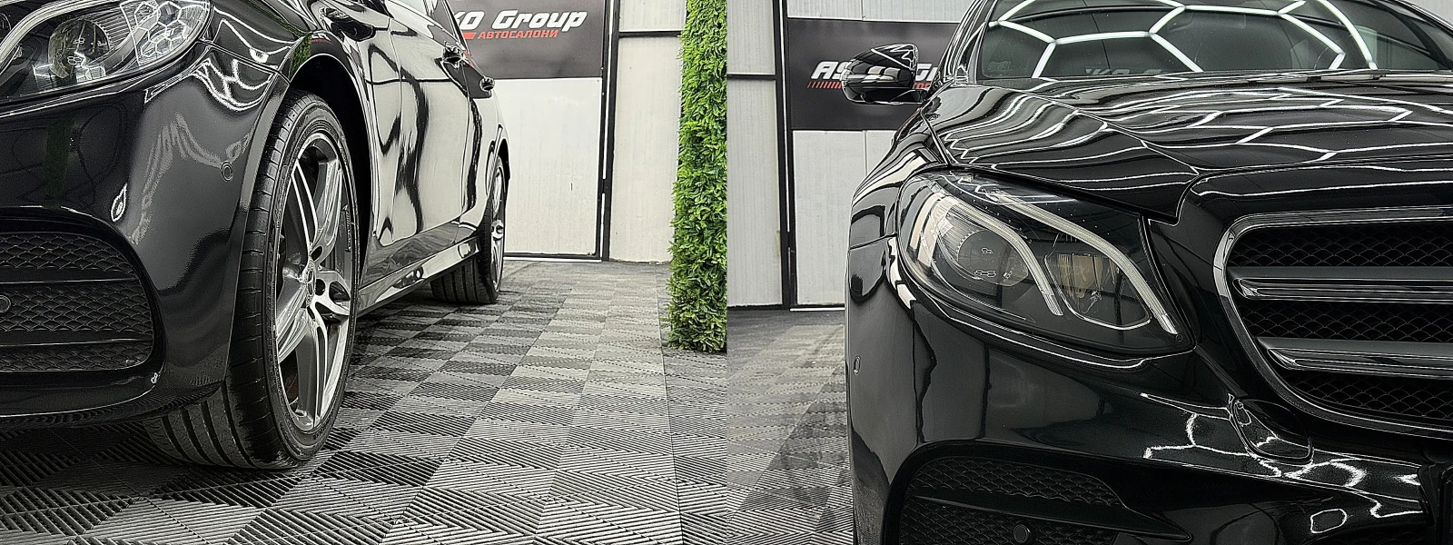 Mercedes-Benz E 220 PANORAMA/AMG-line/9gt/360k/СОБСТВЕН ЛИЗИНГ, снимка 8 - Автомобили и джипове - 55084697