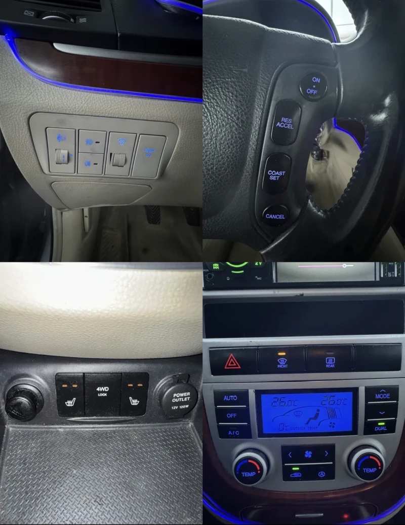 Hyundai Santa fe, снимка 7 - Автомобили и джипове - 53307764