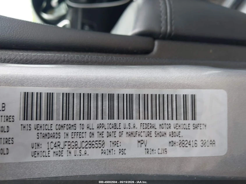 Jeep Grand cherokee 3.6l Limited 4X4, снимка 9 - Автомобили и джипове - 54621590