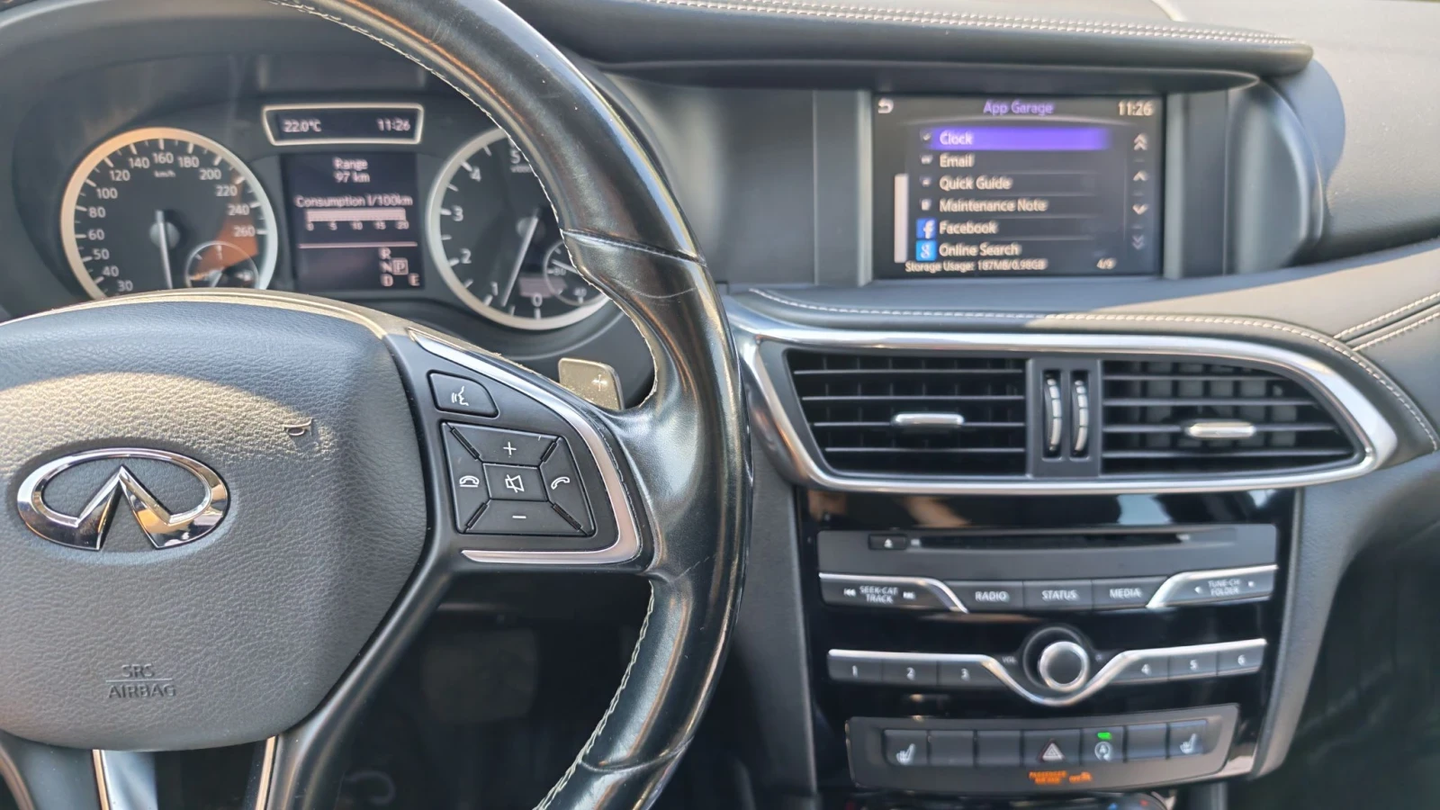 Infiniti QX30 2.0T AWD, снимка 12 - Автомобили и джипове - 55771922