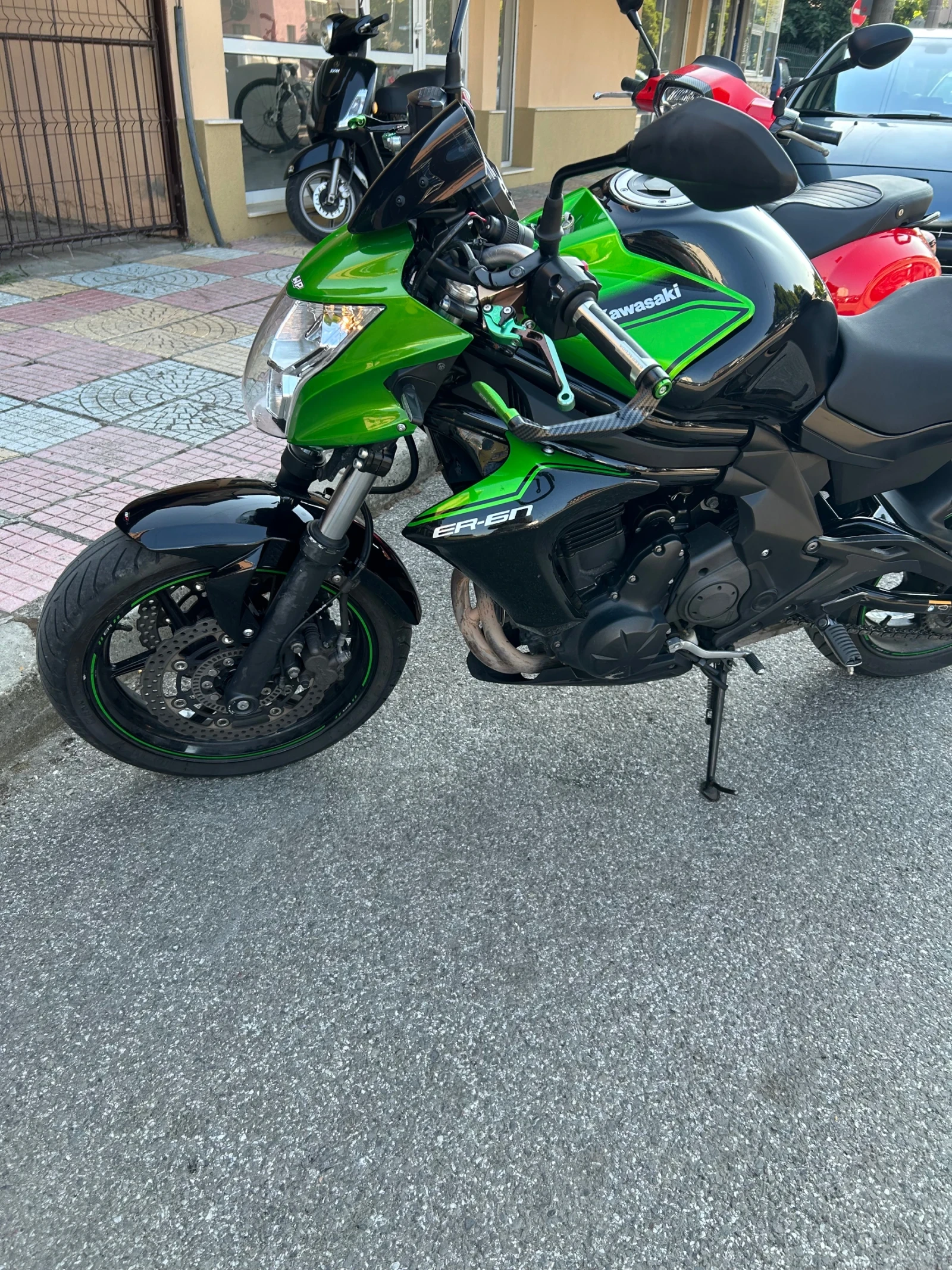 Kawasaki ER Er6 за a2, снимка 4 - Мотоциклети и мототехника - 55588705