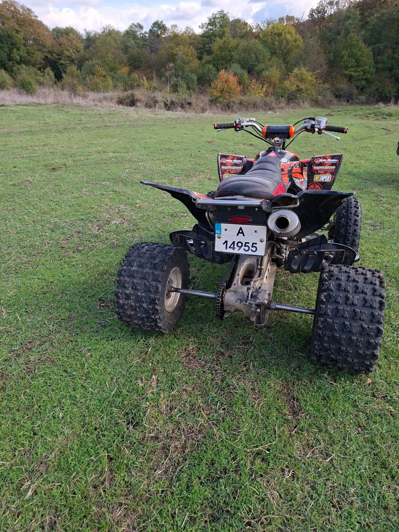 Yamaha Yfz, снимка 6 - Мотоциклети и мототехника - 56545711