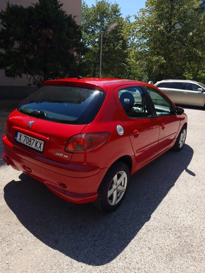 Peugeot 206 1.4 HDI dizel, снимка 7 - Автомобили и джипове - 47189244