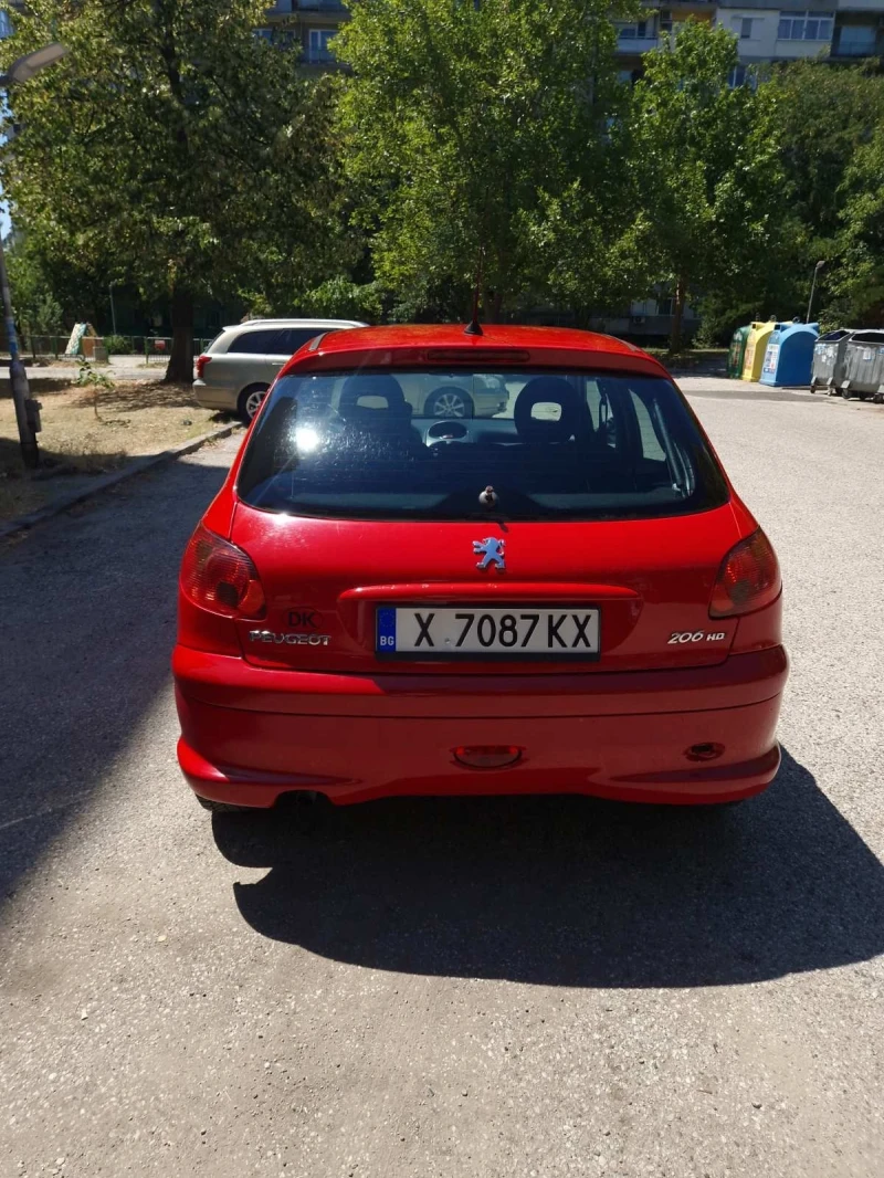 Peugeot 206 1.4 HDI dizel, снимка 14 - Автомобили и джипове - 47189244