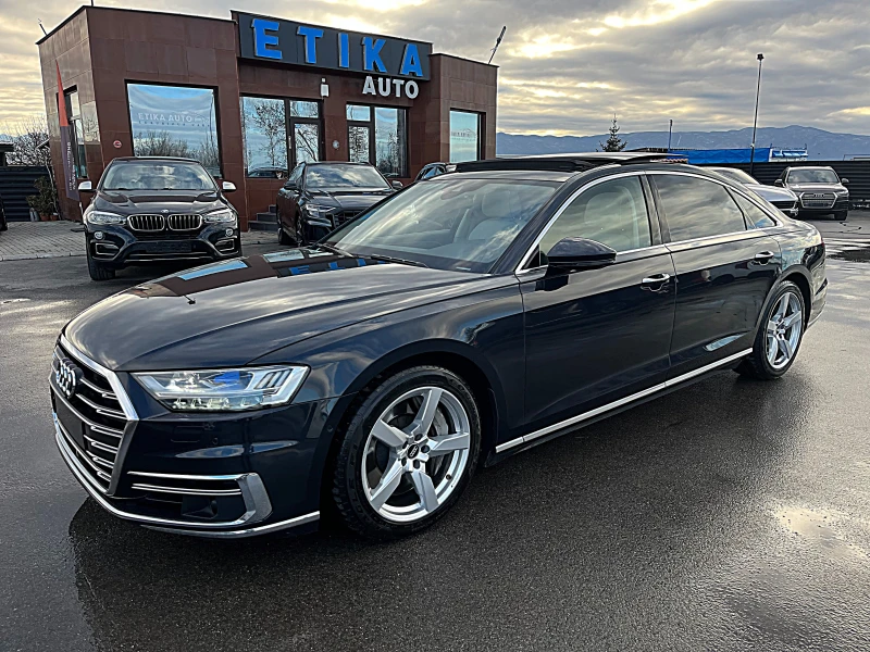 Audi A8 6.0d-LAZER-PANORAMA-DISTRONIK-KAMERA-ДЪЛГА БАЗА-DE, снимка 3 - Автомобили и джипове - 46931800