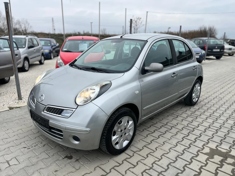 Nissan Micra 1.2* Нов внос* Клима* Реална* Бартер* , снимка 1 - Автомобили и джипове - 48375128