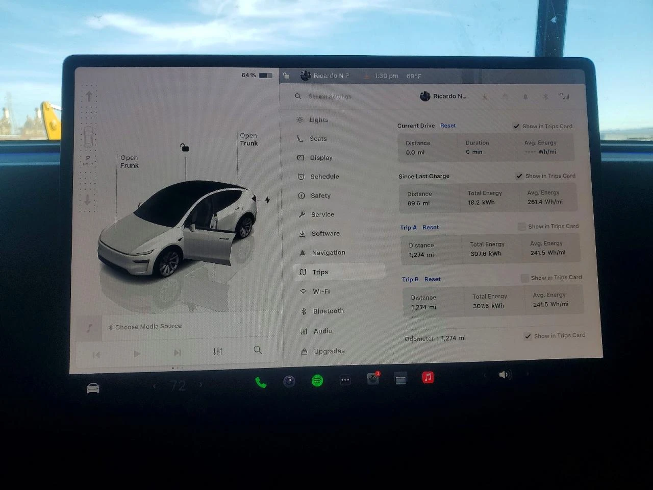Tesla Model Y LONG RANGE RWD, снимка 9 - Автомобили и джипове - 54227309