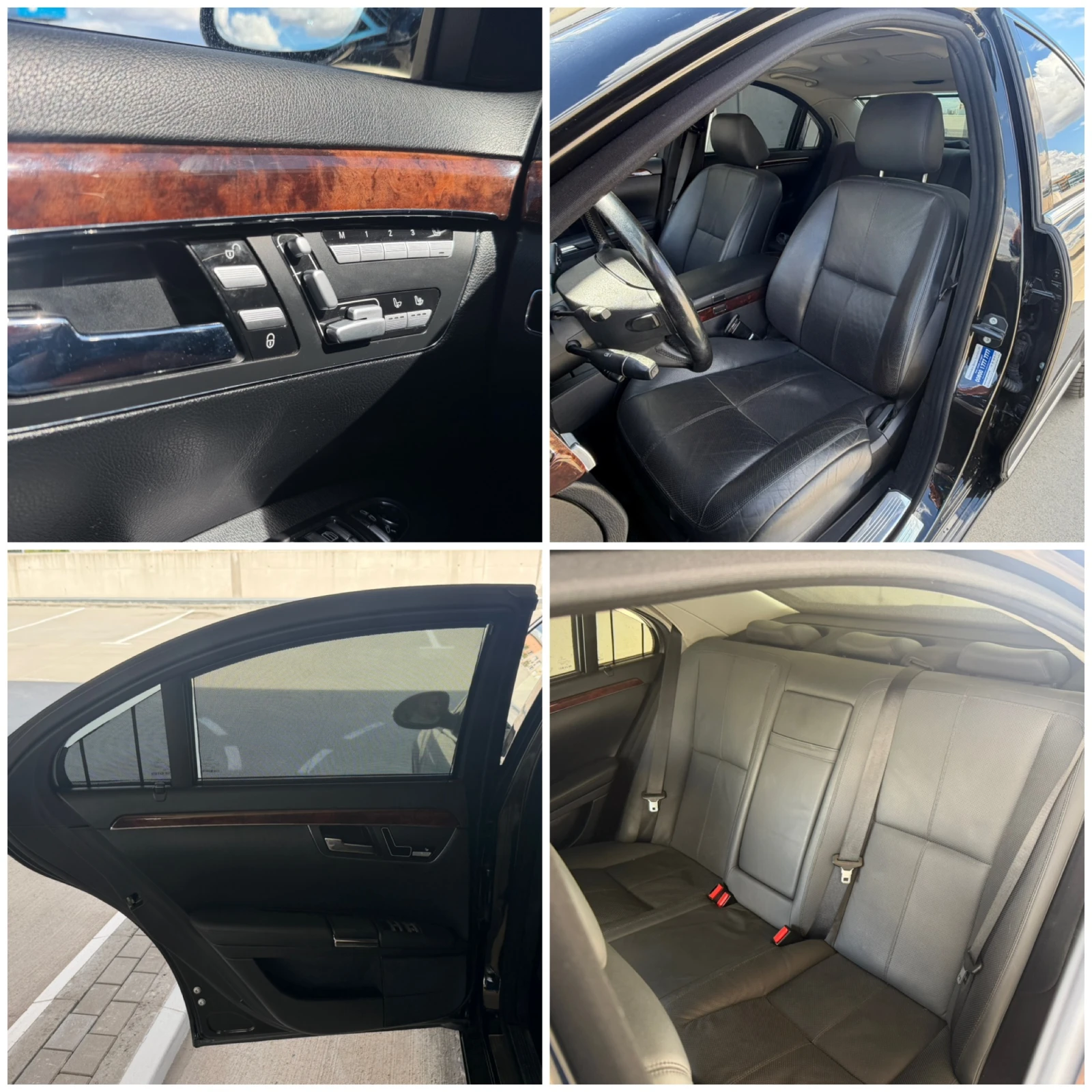 Mercedes-Benz S 500 388 к.с.   Отлично състояние   Богато оборудване, снимка 10 - Автомобили и джипове - 56183106
