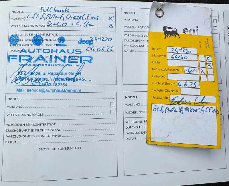 Fiat Fullback 243000km.100% T&#220;V, снимка 11 - Автомобили и джипове - 52090014