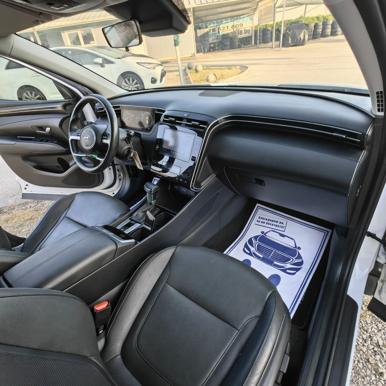 Hyundai Tucson 1.6T 180кс 48V 4WD DCT 39х.км/ ГАРАНЦИОНЕН/ - изображение 9
