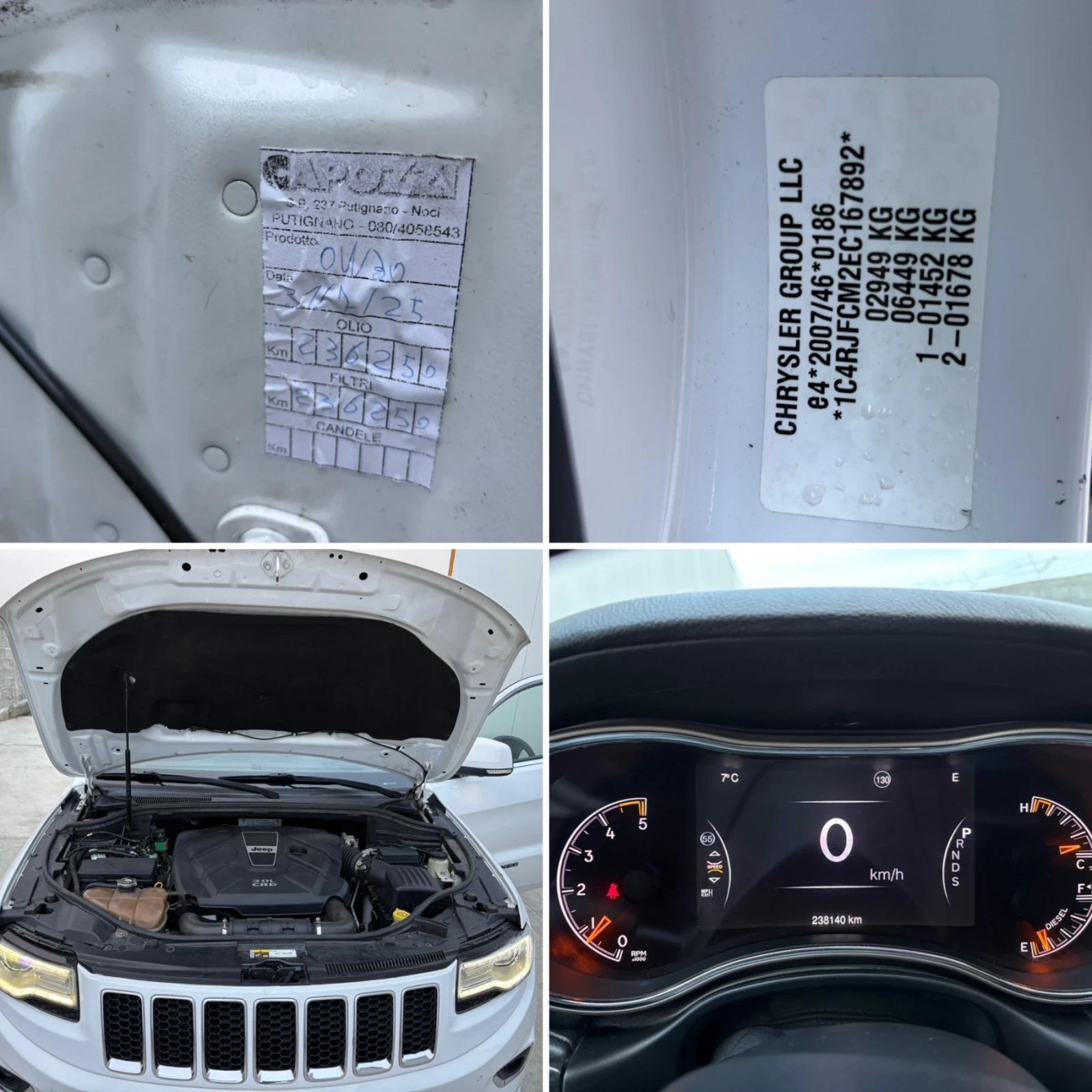 Jeep Grand cherokee 3.0D 8ZF* Overland* Full Max* ���������* ��������� | Mobile.bg � ����������� 16