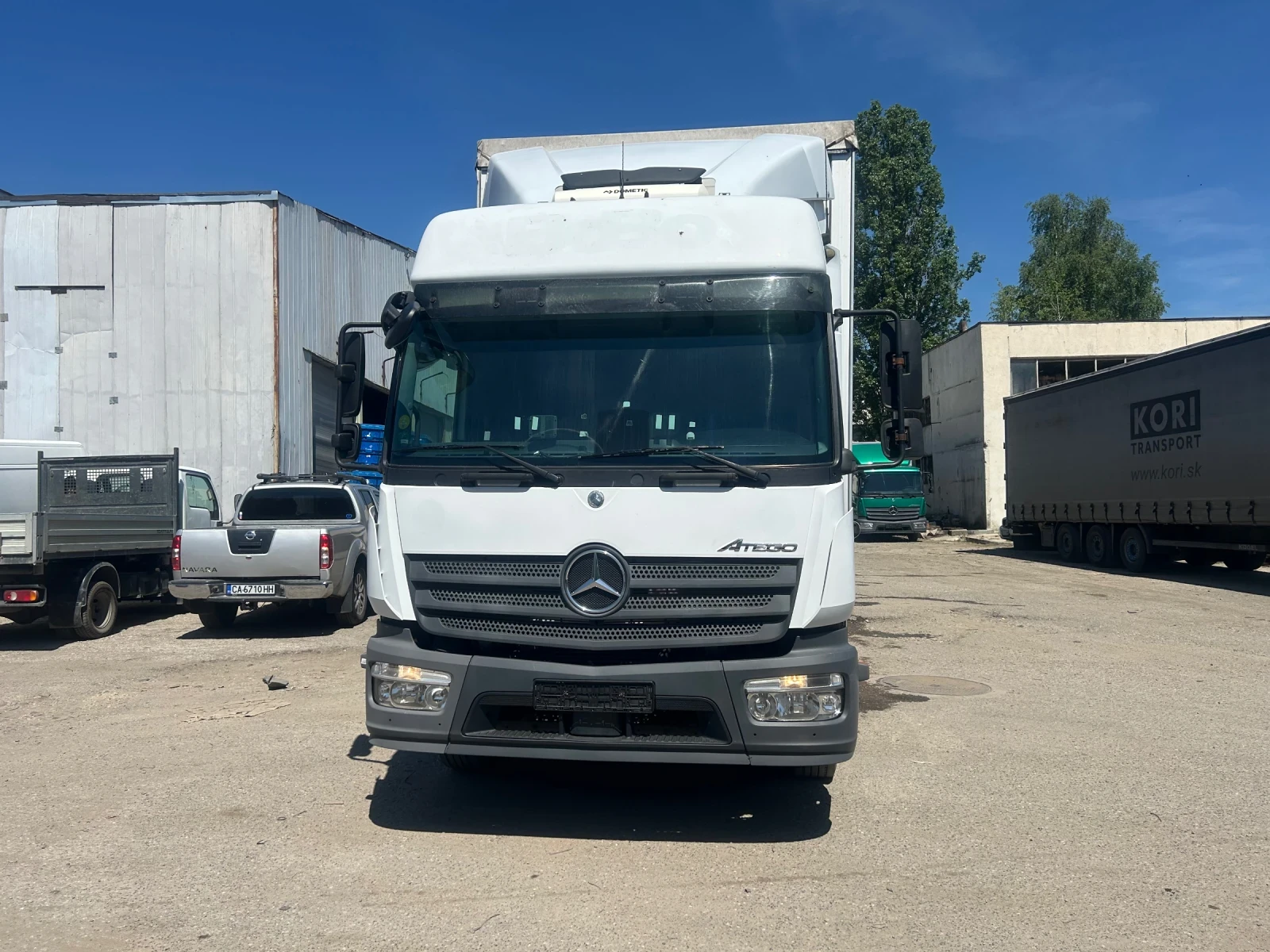 Mercedes-Benz Atego 1223+ ремарке