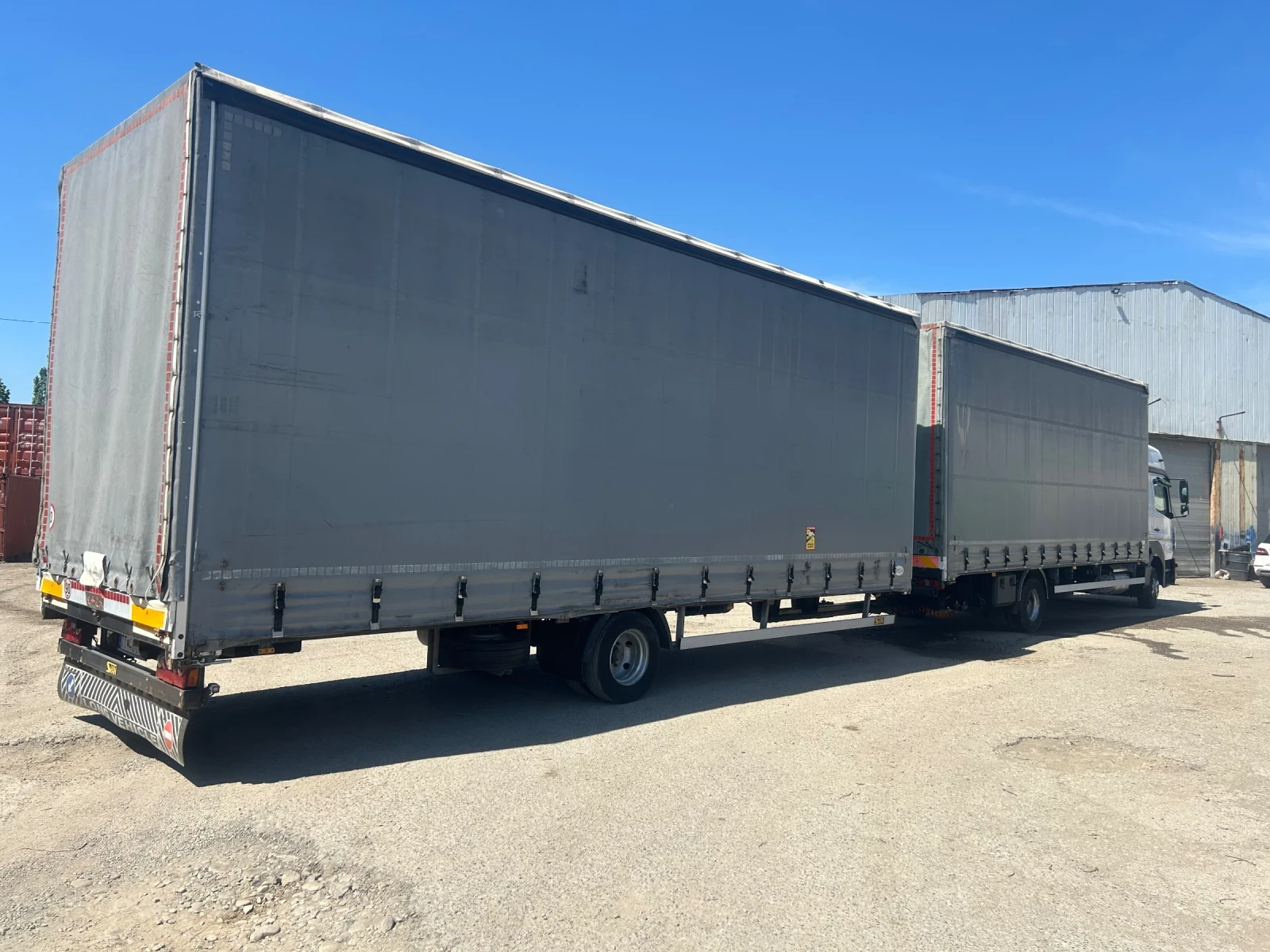 Mercedes-Benz Atego 1223+ ремарке, снимка 10 - Камиони - 54394980