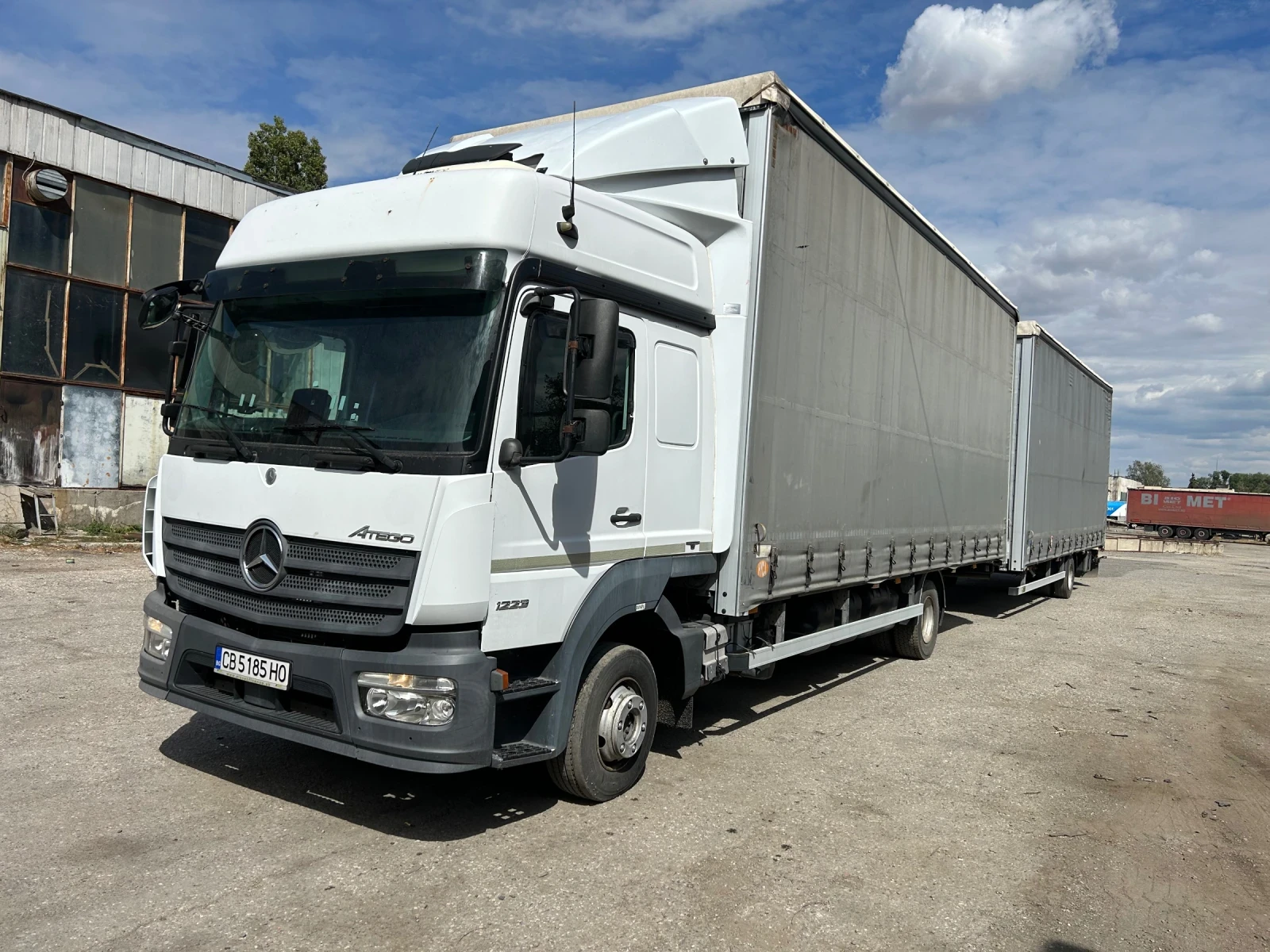 Mercedes-Benz Atego 1223+ ремарке, снимка 17 - Камиони - 56156955