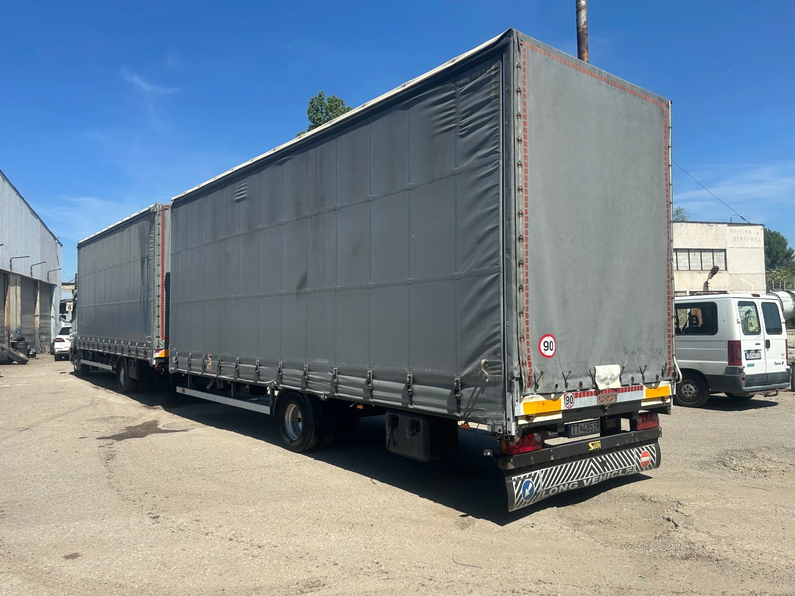 Mercedes-Benz Atego 1223+ ремарке, снимка 12 - Камиони - 54394980