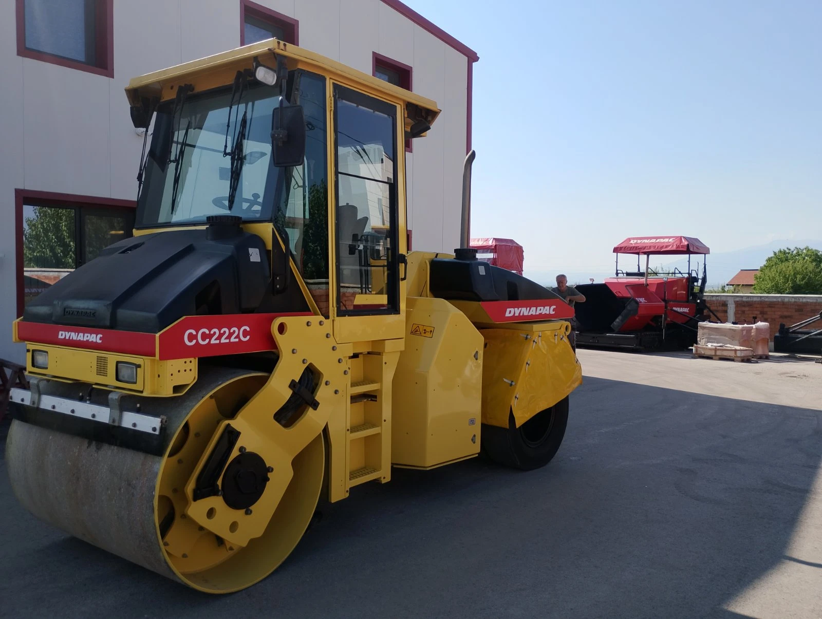 Валяк Dynapac CC222CHF-Combo, снимка 10 - Индустриална техника - 55622883