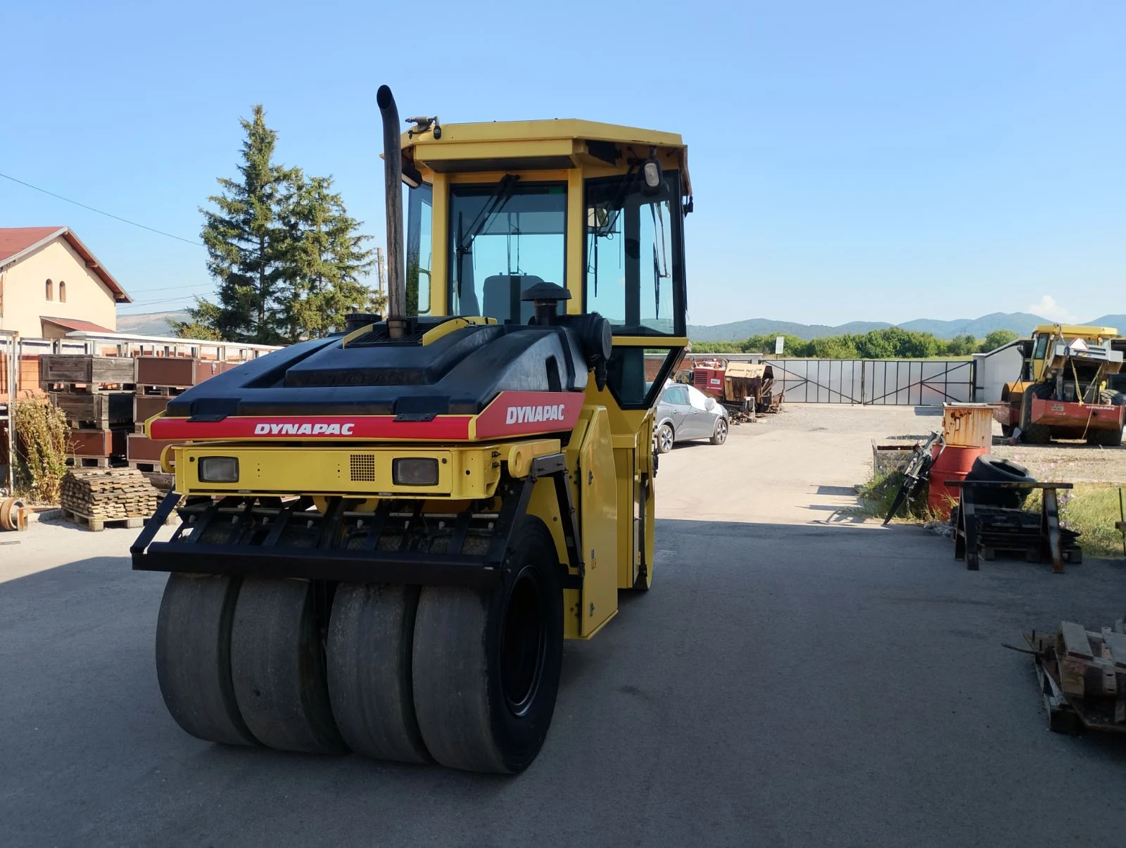 Валяк Dynapac CC222CHF-Combo, снимка 6 - Индустриална техника - 55622883