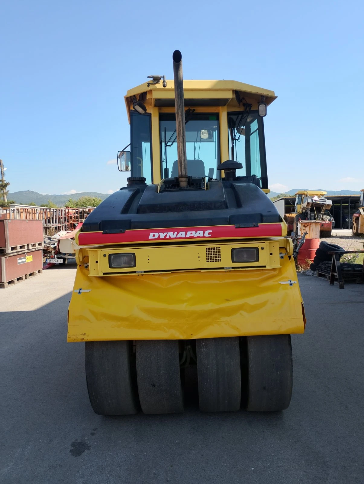 Валяк Dynapac CC222CHF-Combo, снимка 7 - Индустриална техника - 55622883