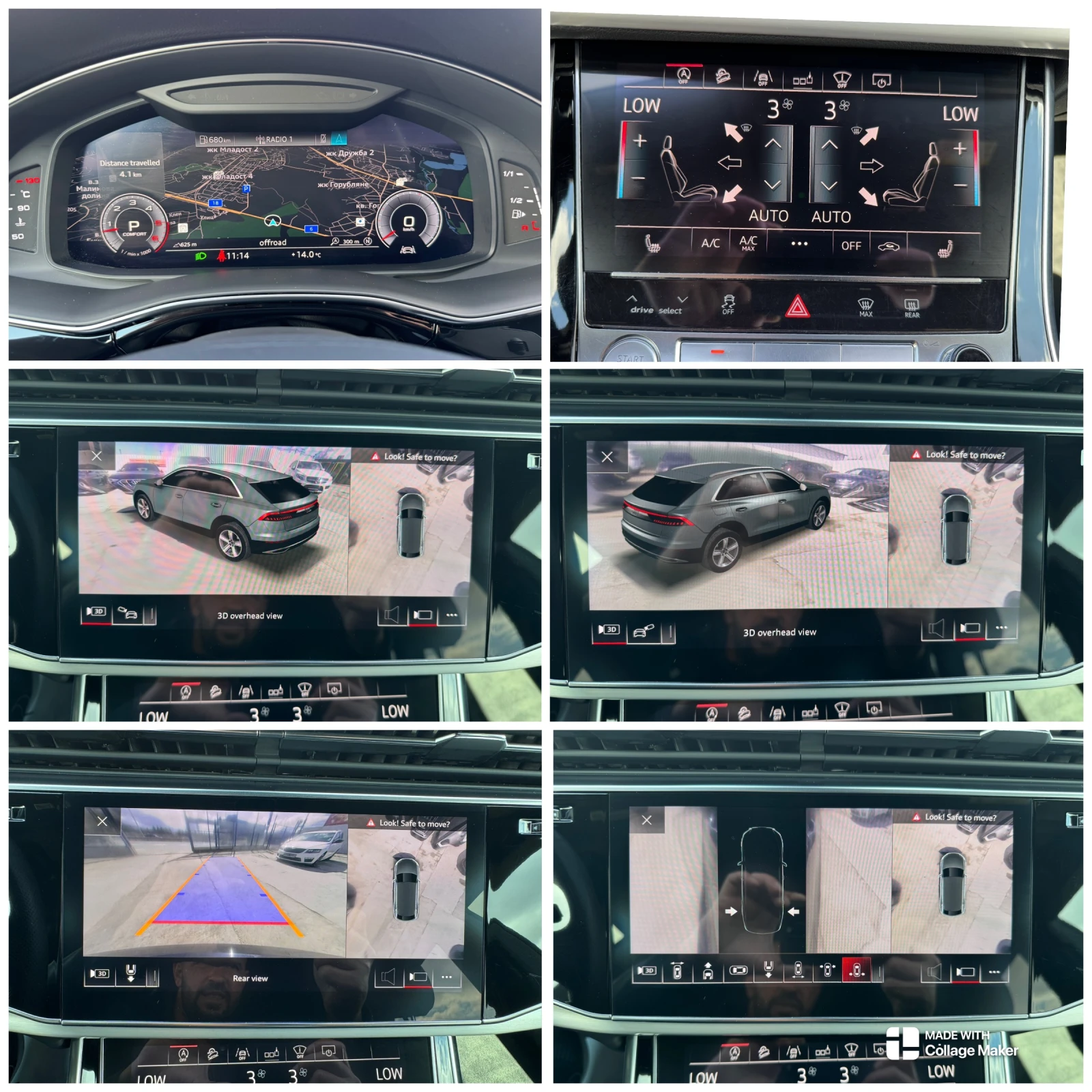 Audi SQ8 50TDI MATRIX CAM360 �������� ������ ���� � ��� | Mobile.bg � ����������� 13