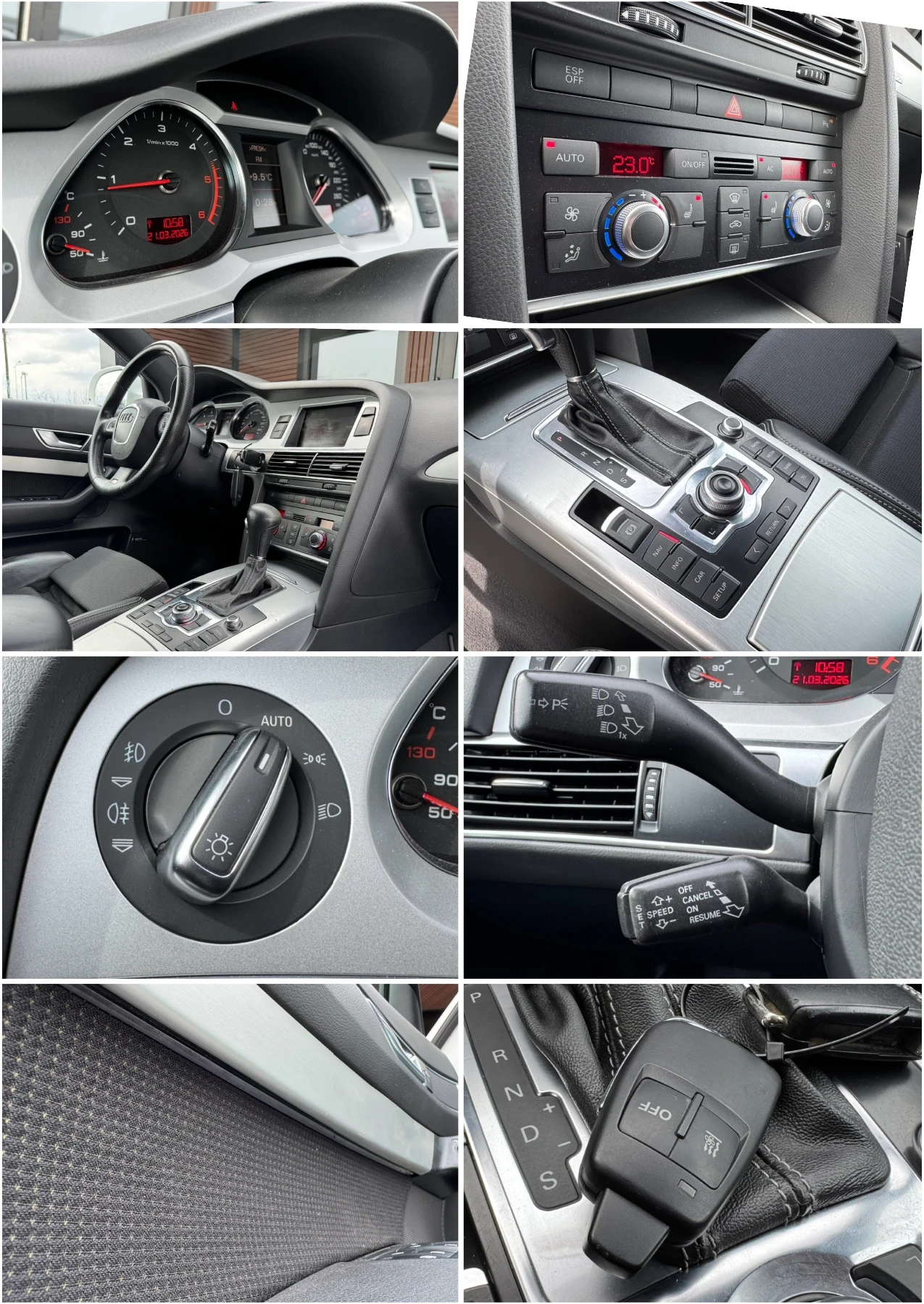 Audi A6 3x Sline* Quattro* BOSE* Shadow Line, снимка 13 - Автомобили и джипове - 53924584