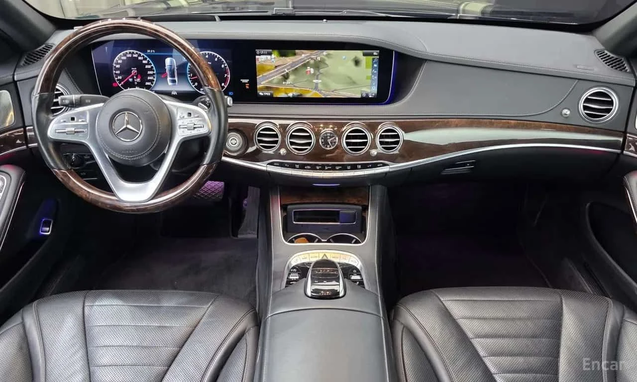 Mercedes-Benz S 560 LONG /ОБДУХВАНЕ/ПАНОРАМА/ДИСТРОНИК/360, снимка 7 - Автомобили и джипове - 55684078