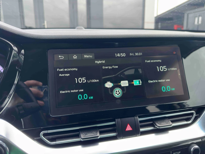 Kia Niro 1.6HYBRID/DISTRONIC/CAMERA/21900KM!!!, снимка 12 - Автомобили и джипове - 53283772