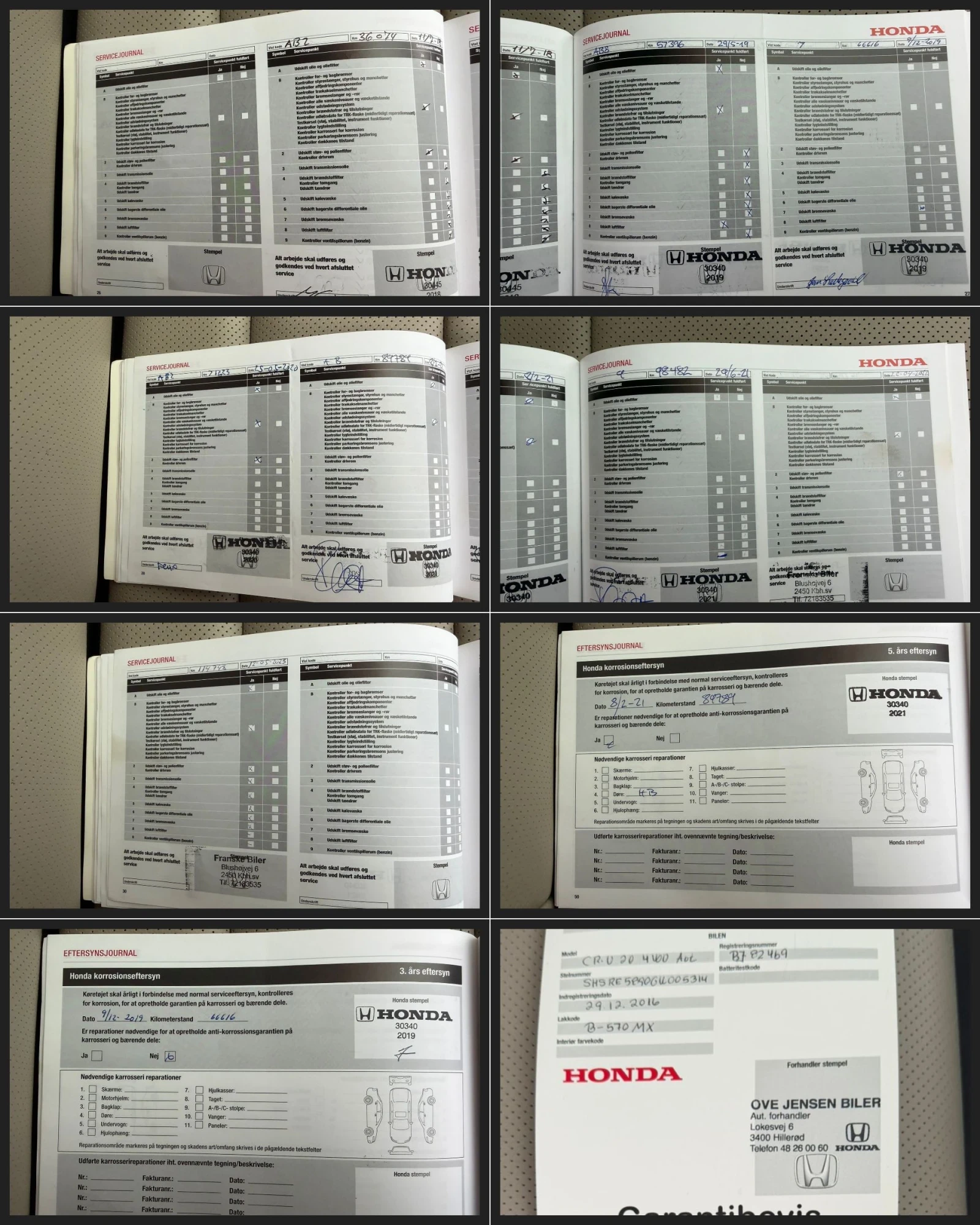 Honda Cr-v FULL SERVICE IN HONDA Exeutive 137. 000км, снимка 3 - Автомобили и джипове - 54209300