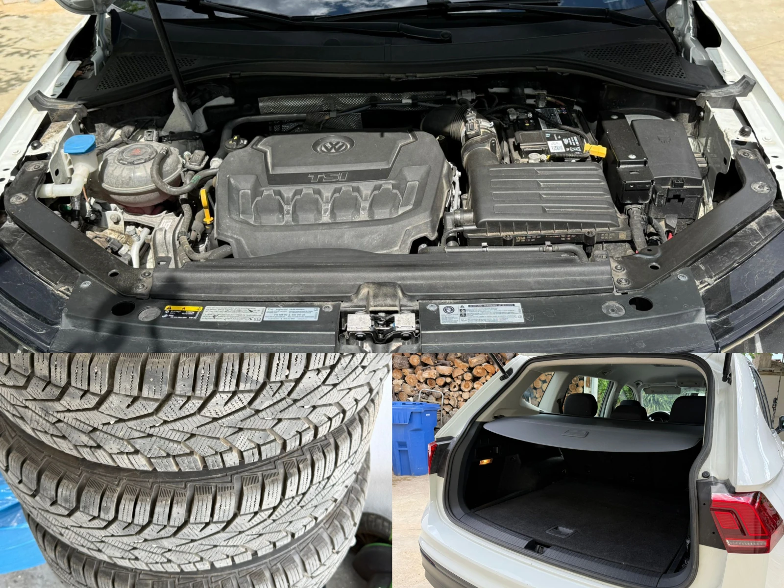 VW Tiguan 2, 0TSi 4х4 70.х.КМ АВТОМАТИК ТЕГЛИЧ, снимка 9 - Автомобили и джипове - 55168646