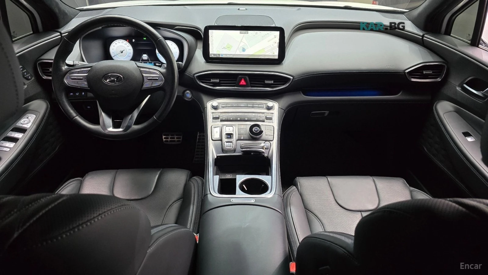 Hyundai Santa fe 2.5T/CALLIGRAPHY/DRIVE-ASSISTS/HEAD-UP, снимка 6 - Автомобили и джипове - 55725722