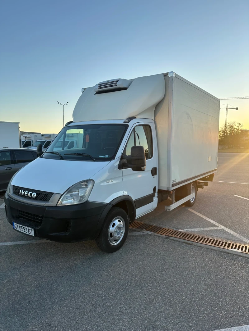 Iveco Daily 40c15 B категория /хладилен/ минусов/ падащ борд, снимка 1 - Бусове и автобуси - 47683633